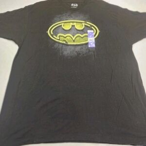 2020 NWT Unisex 2XL Batman Neon Grunge Logo Graphic Collector T Shirt NEW
